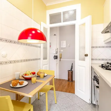 Appartamento B1 Luminous Gem For 6 In Bica Neighborhood - Lis Downtown! *