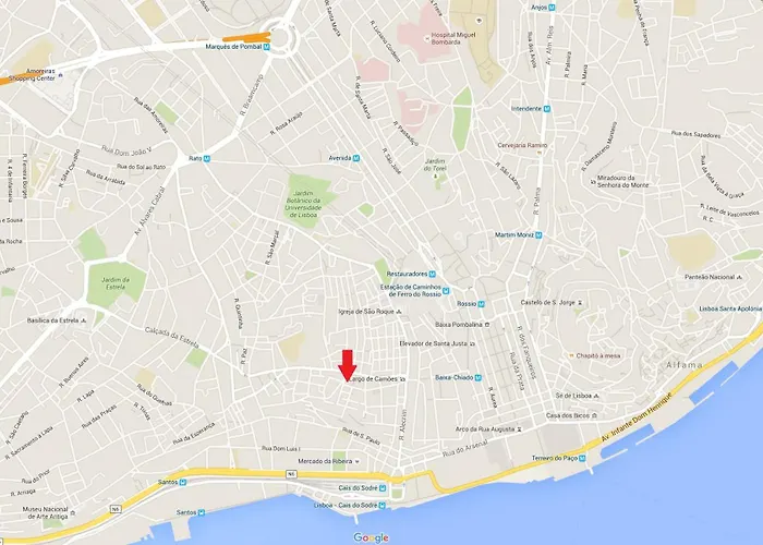 アパート B1 Luminous Gem For 6 In Bica Neighborhood - Lis Downtown!